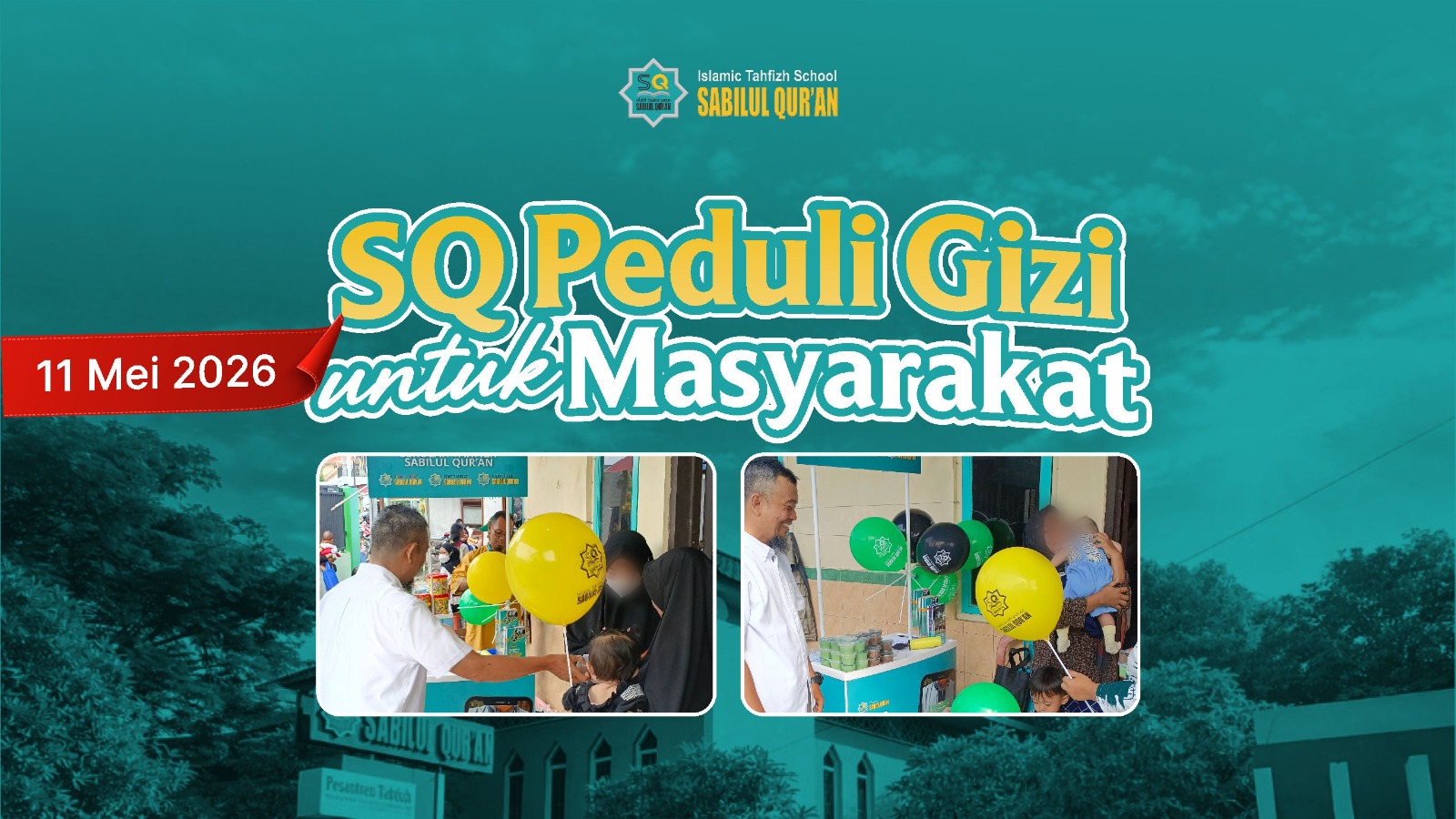 Sabilul Qur’an Peduli Gizi untuk Mayarakat